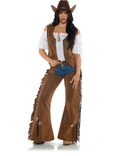 Women's Wild West Cowgirl Cattle Rustler Costume Michaels